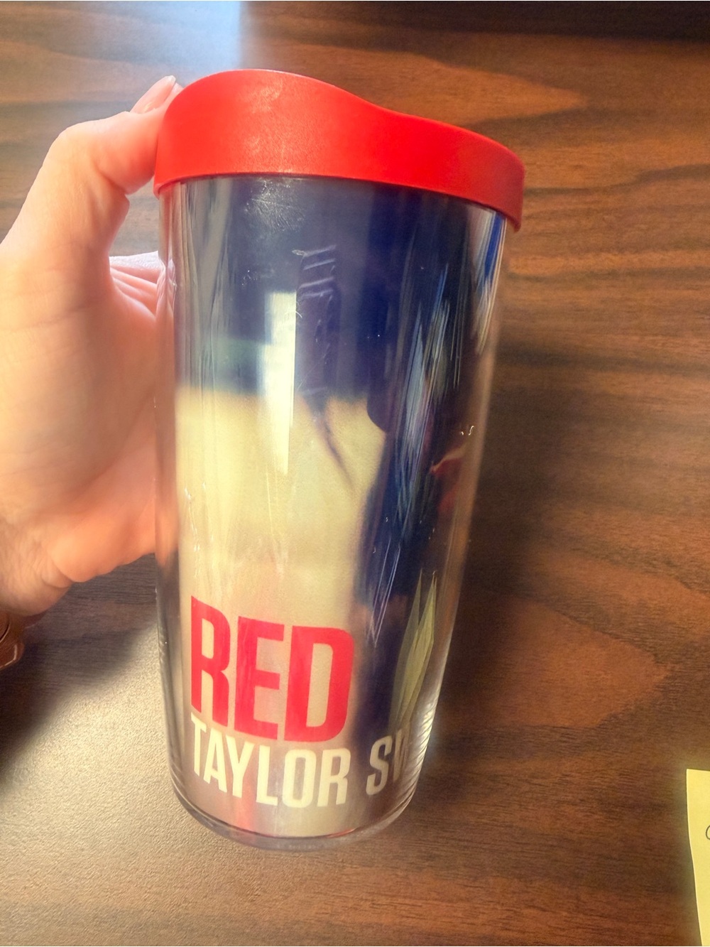 Taylor Swift 'Red' Tumbler with Red Lid 16 oz